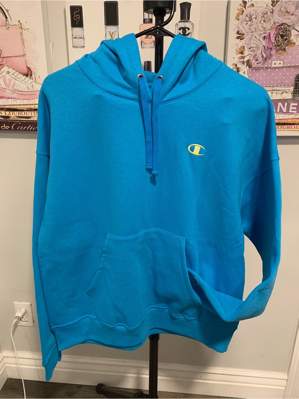 NWOT Champion Hooded Pullover Sweatshirt - SSL041
